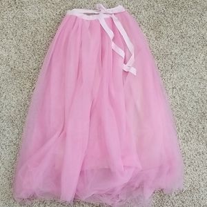 💥💕👗J Crew Maxi Tulle Lined Skirt